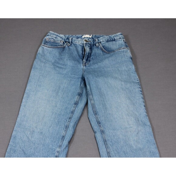Good American Good 90'S Straight Leg Jeans High Rise Stretch Tag Sz 6/28 (31X32) - Picture 2 of 10